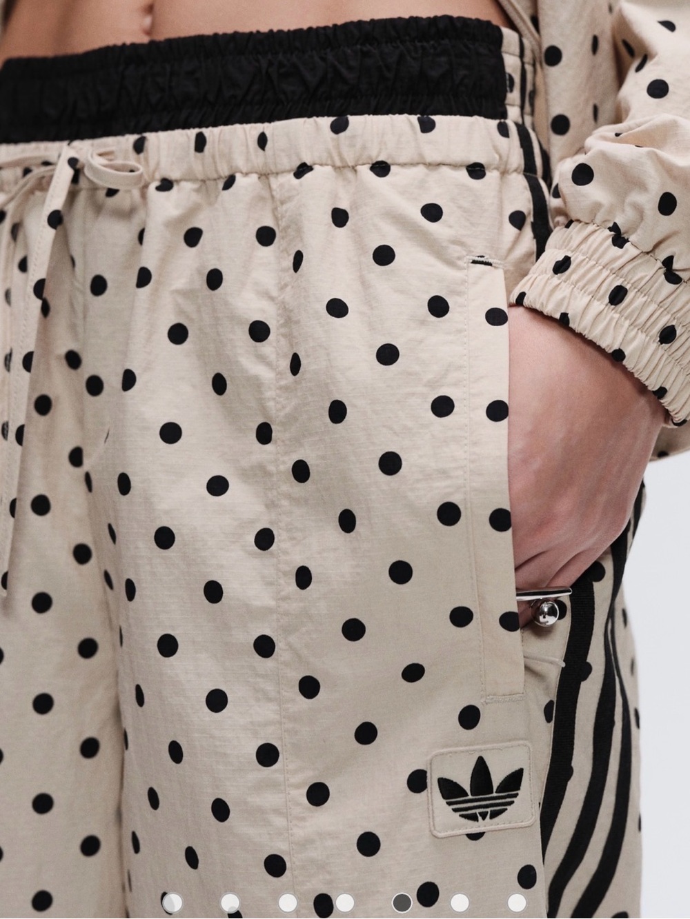 ASOS x Adidas Originals Stone Polka Dot track pants XXL. New w/tags. - Picture 3 of 8
